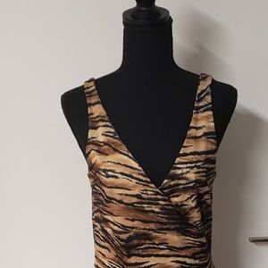 Animal Print Dress.